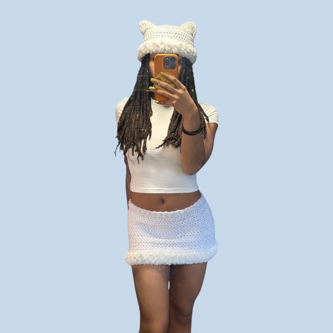 Fur CatEar Beanie